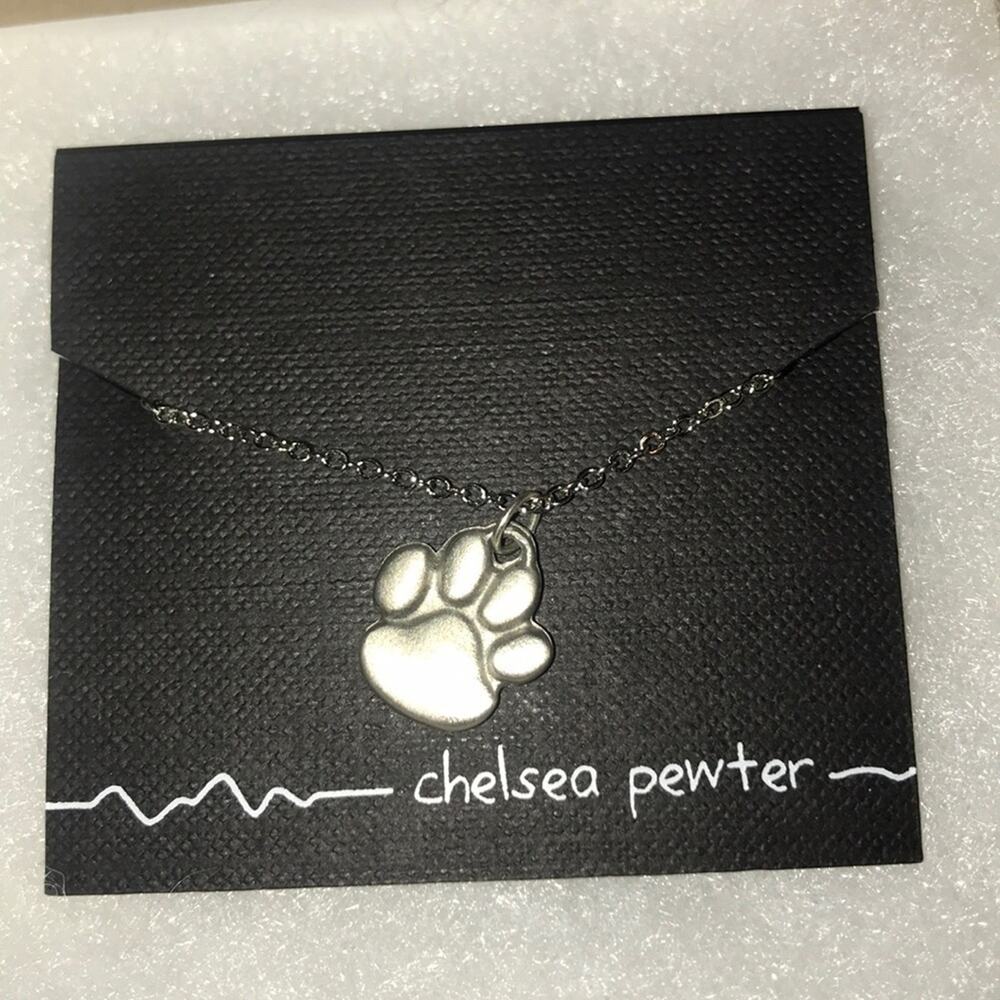 Dog paw necklace